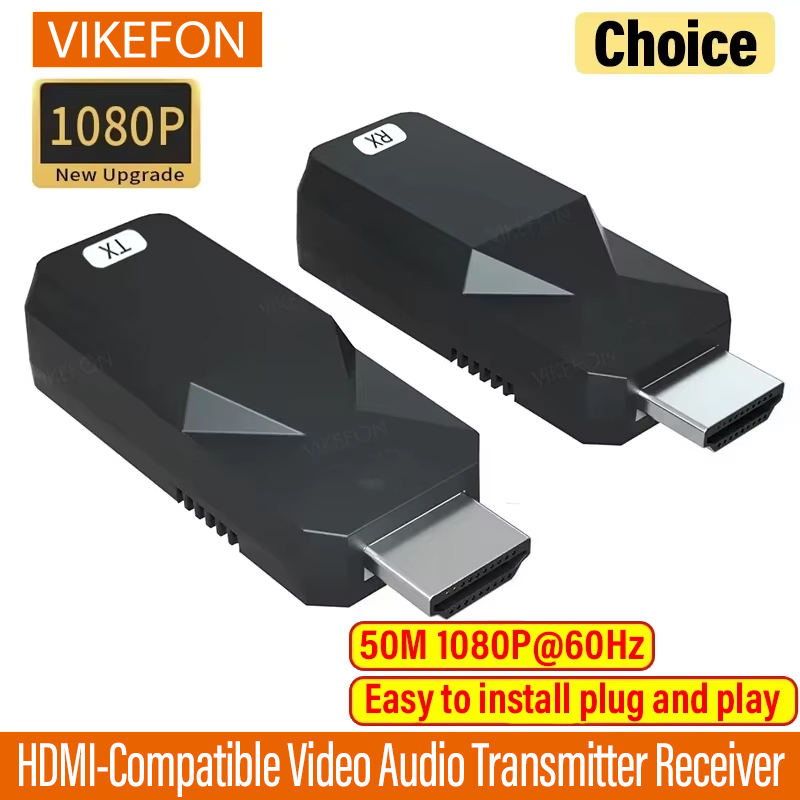 Home Cinema Wireless - 50M 1080P 60Hz ตัวส่งสัญญาณวิดีโอและเสียงแบบ HDMI ที่รองรับ